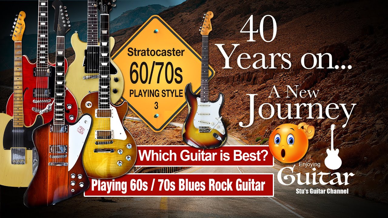 60-е/70-е — Игра на блюзовой/рок-гитаре (3) — Какая культовая гитара? Stratocaster?