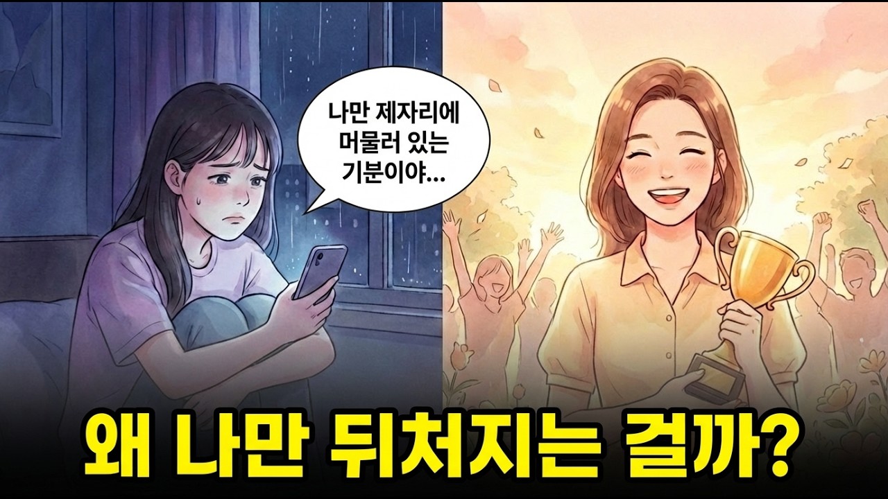 나만 제자리걸음 같을 때 반드시 알아야 할 '1% 법칙' (자존감 높이는 뇌과학)