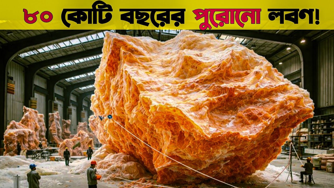 পাকিস্তানের বিখ্যাত হিমালয়ান পিংক সল্ট কীভাবে তৈরি হয়!