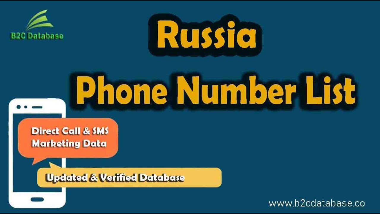 Russian Phone Number List