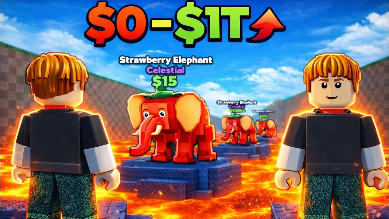 Roblox Survive Lava For BRAINROTS!