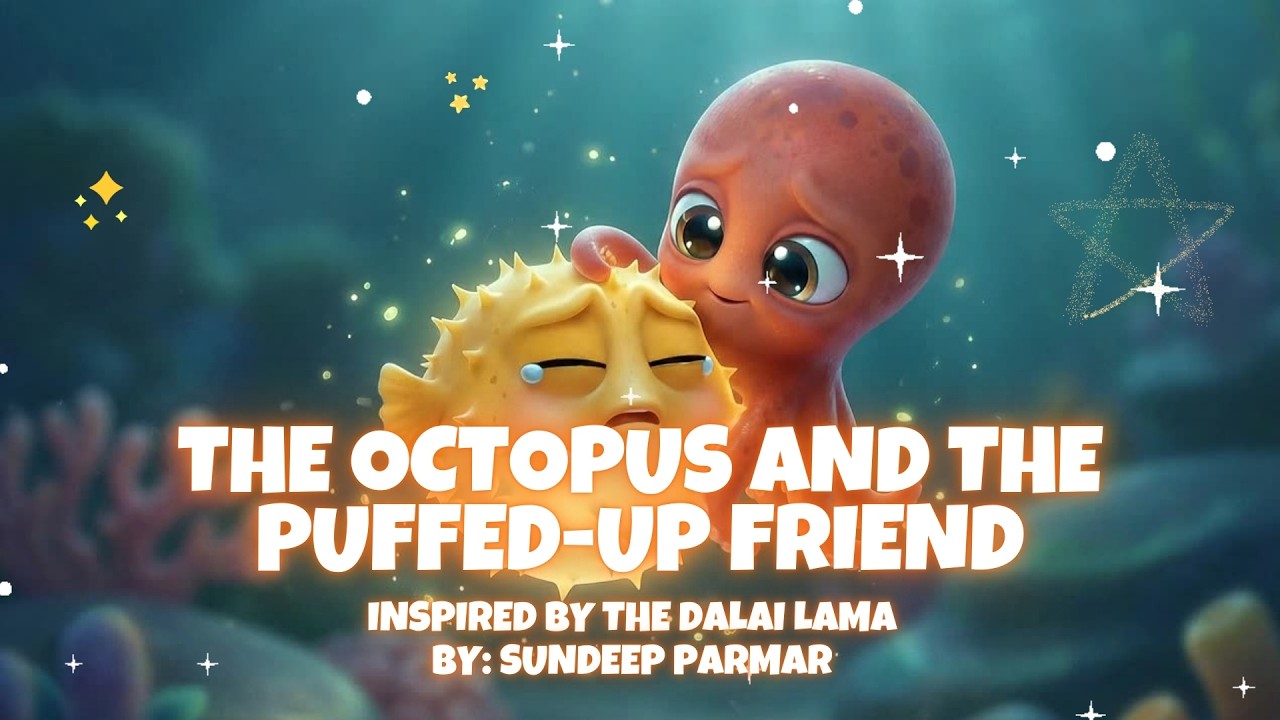 The Octopus and the Puffed-Up Friend | Kindness Story for Kids