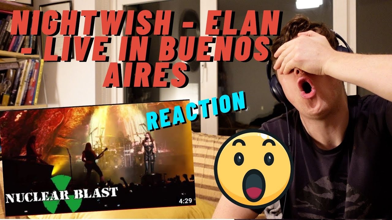 NIGHTWISH - ELAN - LIVE IN BUENOS AIRES!! | NIGHTWISH ARE EPIC LIVE!! ((IRISH REACTION!!))