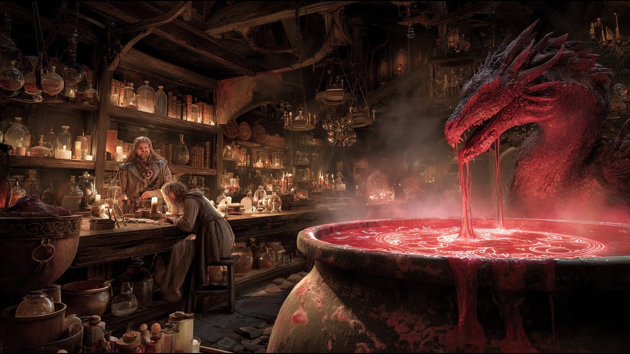 Dragon Blood Drips Into The Cauldron, The Potion Glows With Terrible | HFY | A Short Sci-fi Story