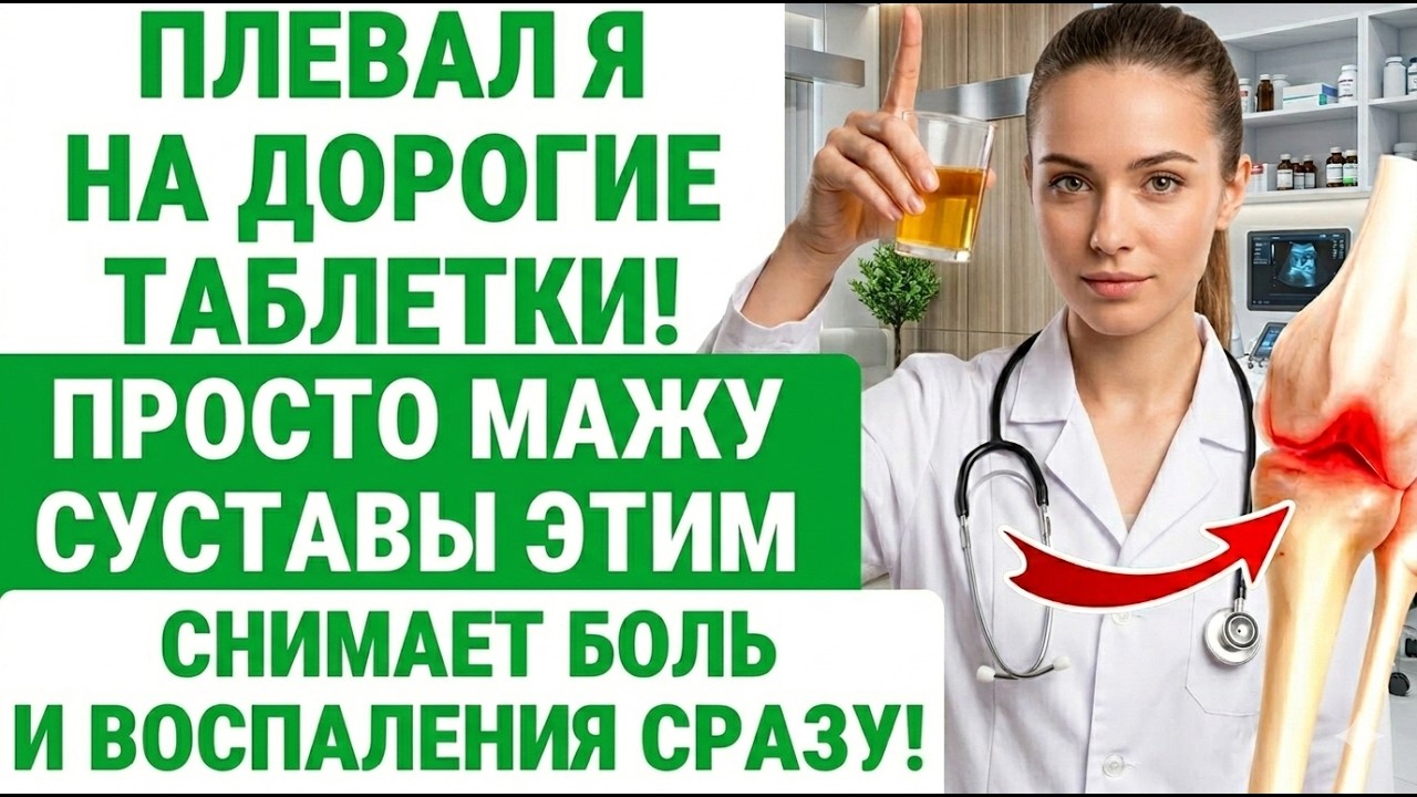 ВЧИ Об этом НЕ СКАЖУТ: Домашнее МАСЛО! СНИМЕТ Воспаление НОГ при АРТРИТЕ СРАЗУ! ЗДОРОВЬЕ