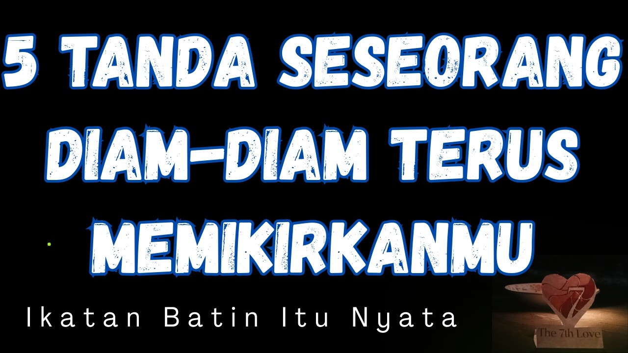 5 Tanda Energi Batin Seseorang Terhubung denganmu… Dia Diam Diam Terus Memikirkanmu del 8