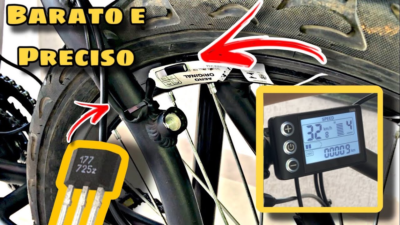 Você PRECISA disso na sua Bicicleta Elétrica!!! Sensor de Velocidade Caseiro 🤩