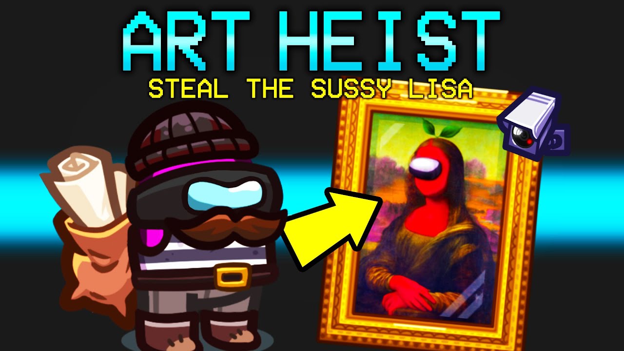 STEALING ART in Among Us?! [New Mod]