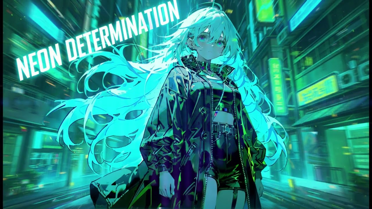 【フリーBGM】NEON DETERMINATION｜サイバーパンク×ラスボス戦×疾走感バトルBGM｜Cyberpunk Final Boss Battle Music