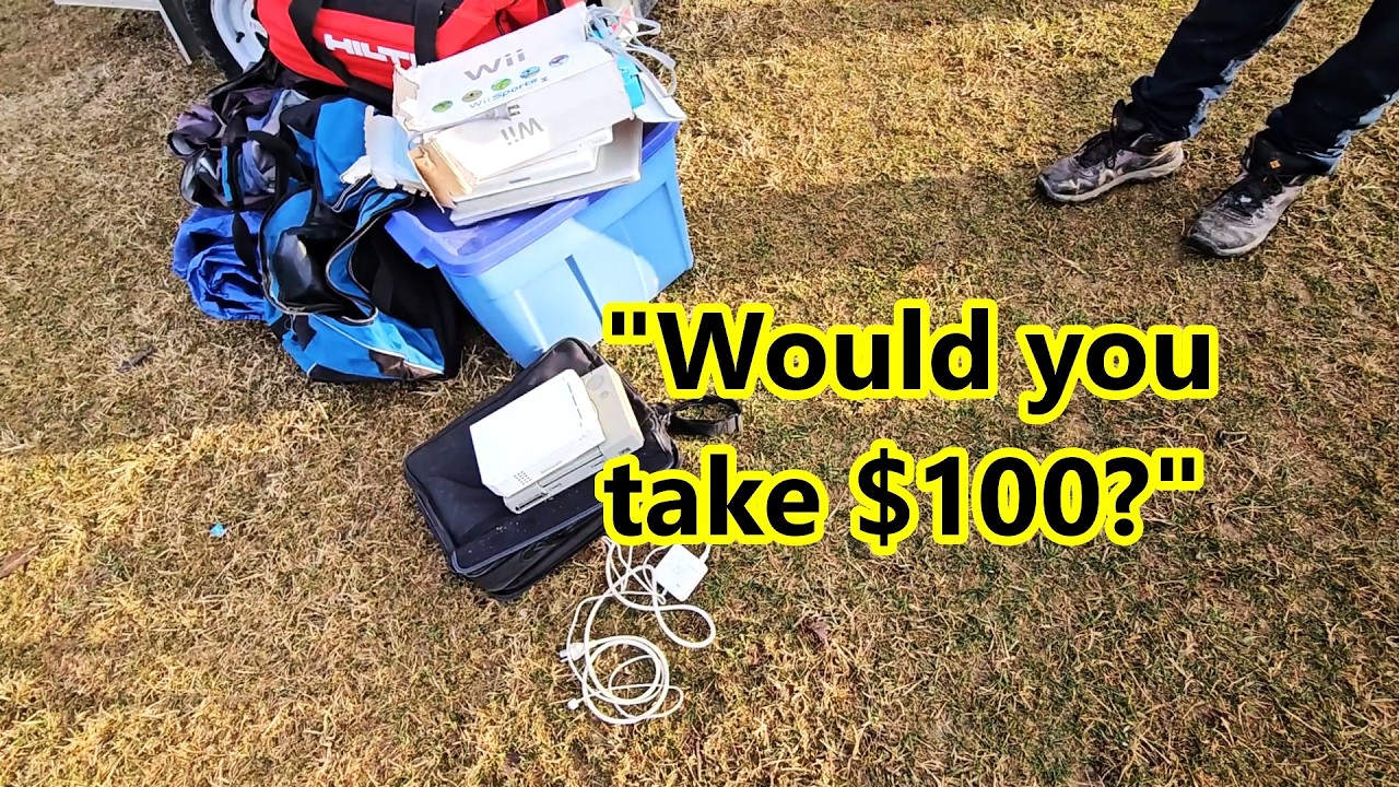 Searching for Items at the Flea Market to Sell for a PROFIT on eBay