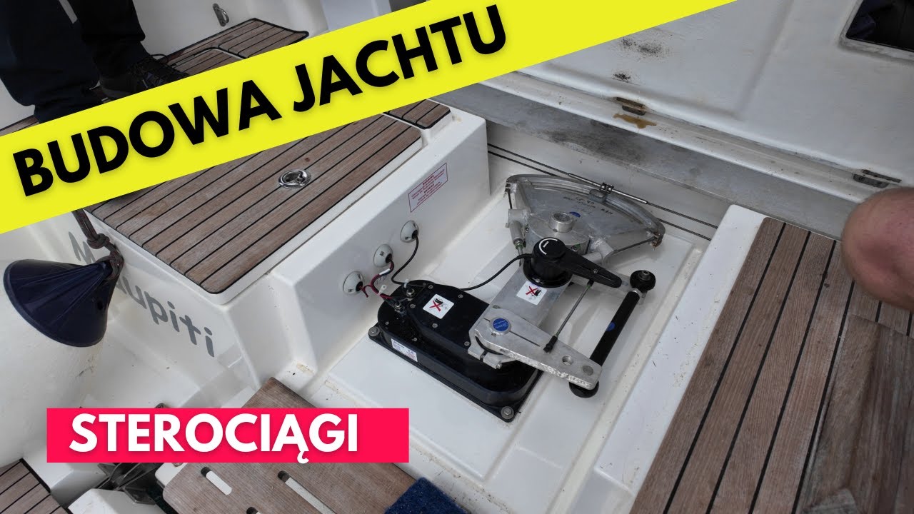 Wiedza żeglarska - budowa jachtu - sterociągi