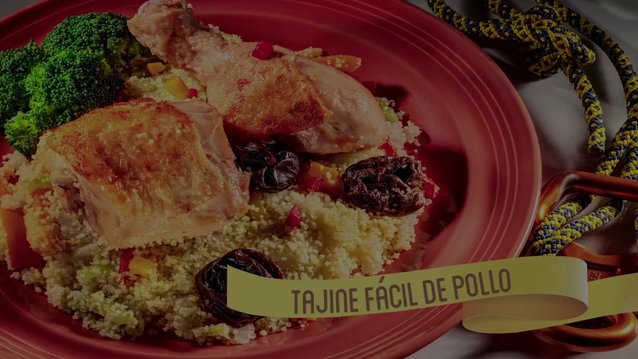 Tajine f&aacute;cil de pollo