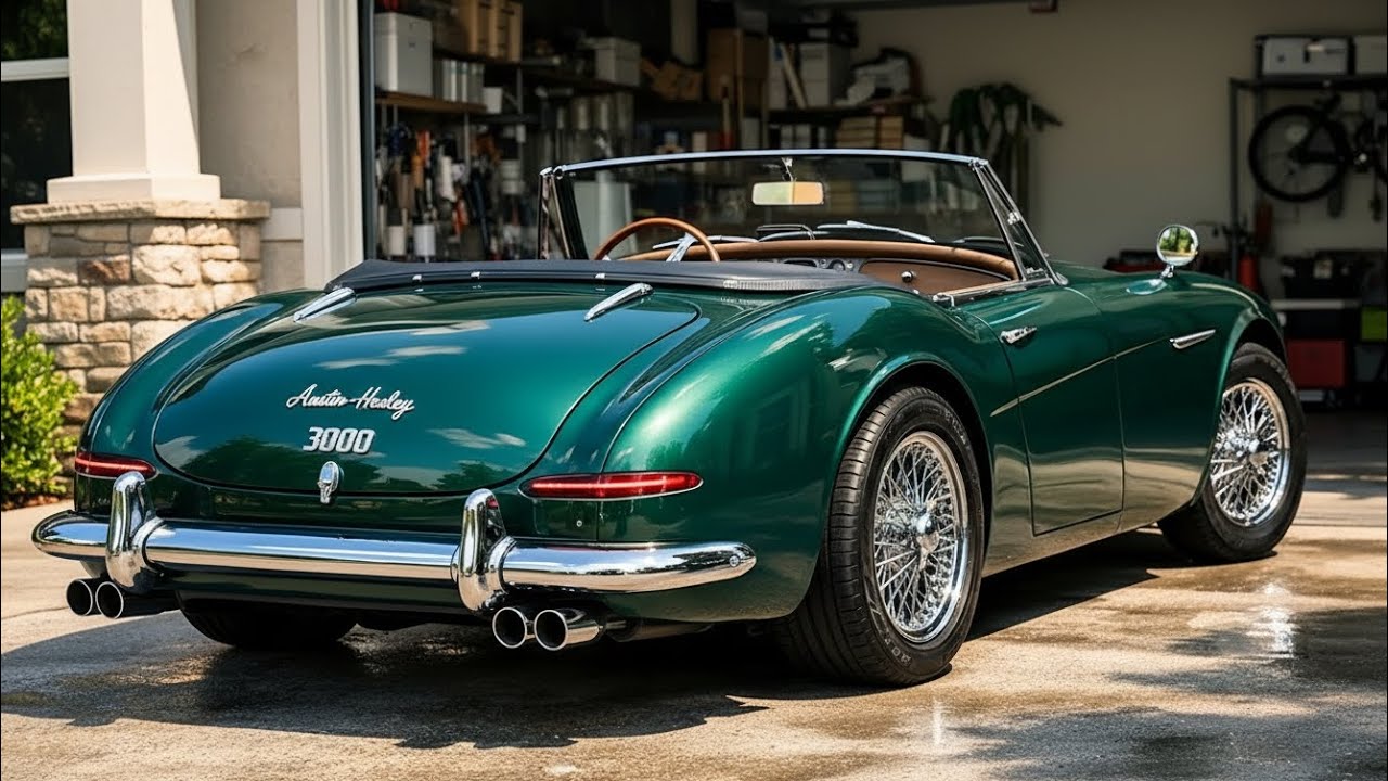 Austin-Healey 3000 2026 возвращается! 480-сильный гибрид — британская легенда возрождается.