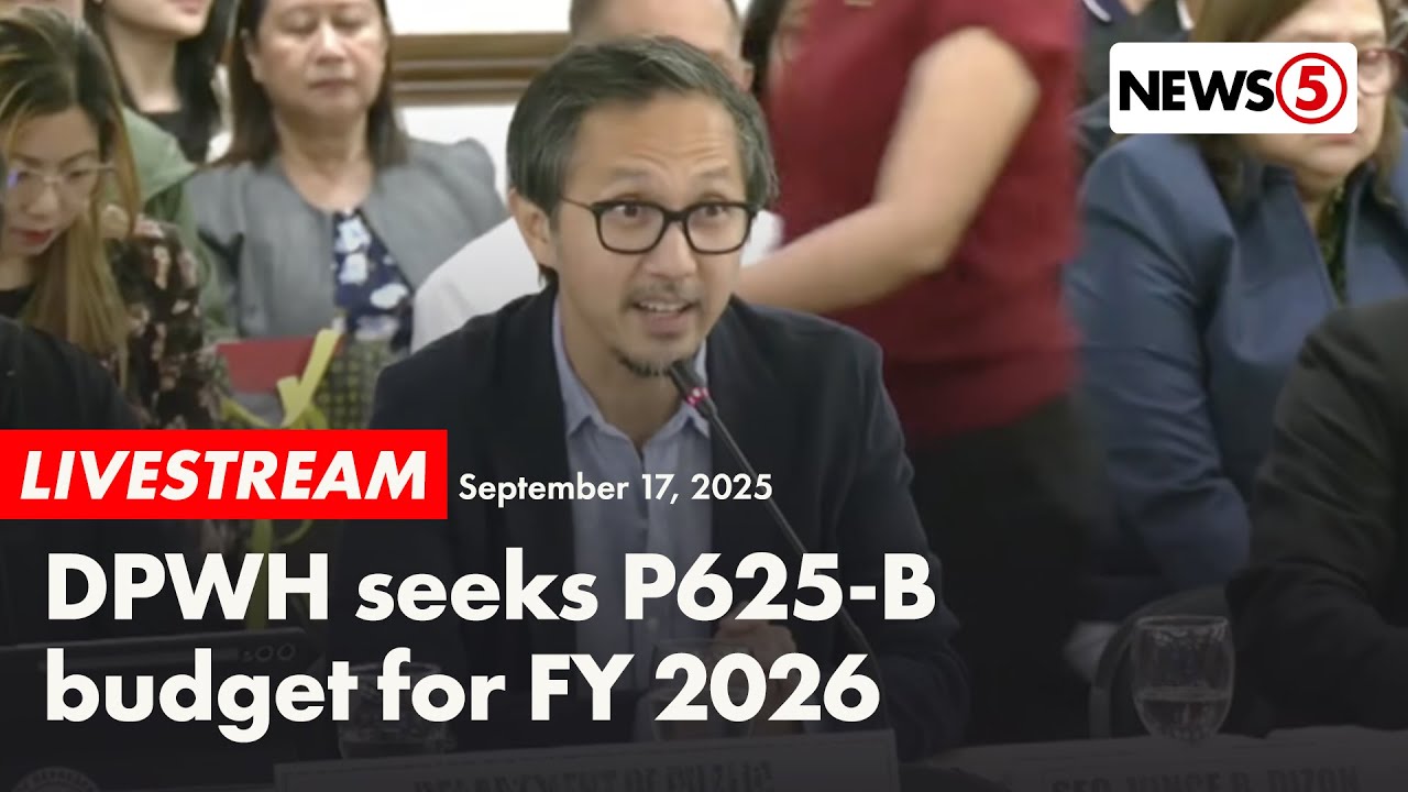 LIVE | House Appropriations panel reviews DPWH's proposed 2026 budget