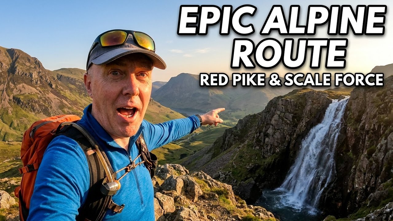 Epic Ennerdale Circular: Red Pike, Scale Force & Floutern Tarn 🚁🏔️