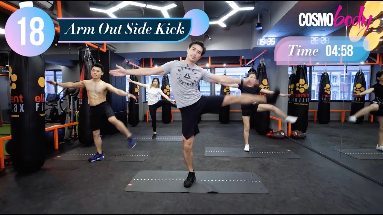 【家居運動】5分鐘減肚腩！吳雲甫示範高強度HIIT Tabata腹部訓練 - Cosmo Fit Friday