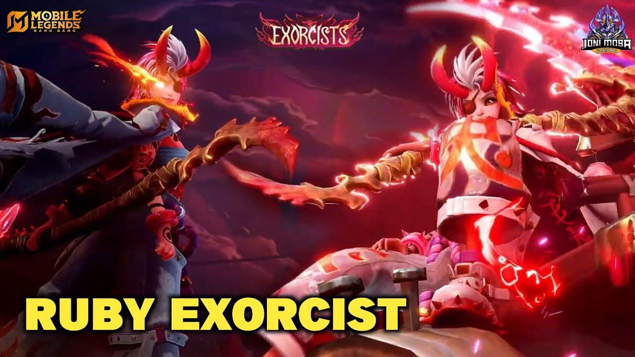 RUBY SKIN EXORCIST - ENTRANCE ANIMATION - MOBILE LEGENDS