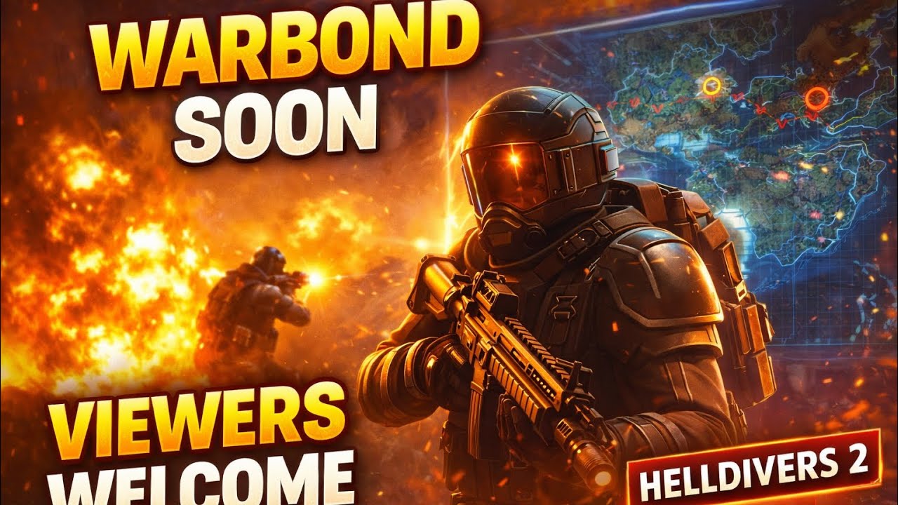 Chilling With Viewers & Prepping for the NEW WARBOND Update |Helldivers 2 LIVE