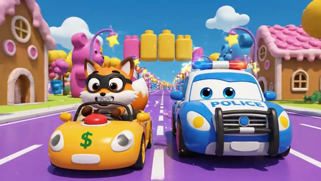 Police Car Song for Babies | Fun & Educational Kids Music