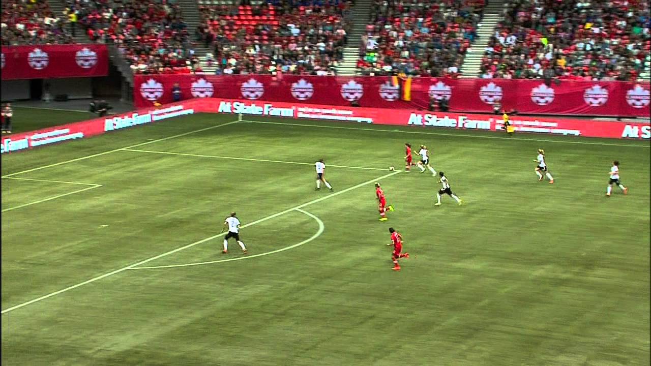 Match Highlights: Canada WNT 1-2 Germany