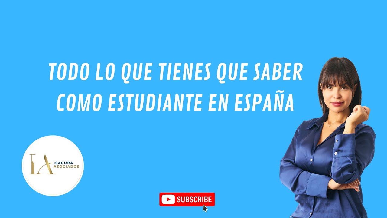 TODO lo QUE TIENES QUE SABER  como ESTUDIANTE en ESPAÑA