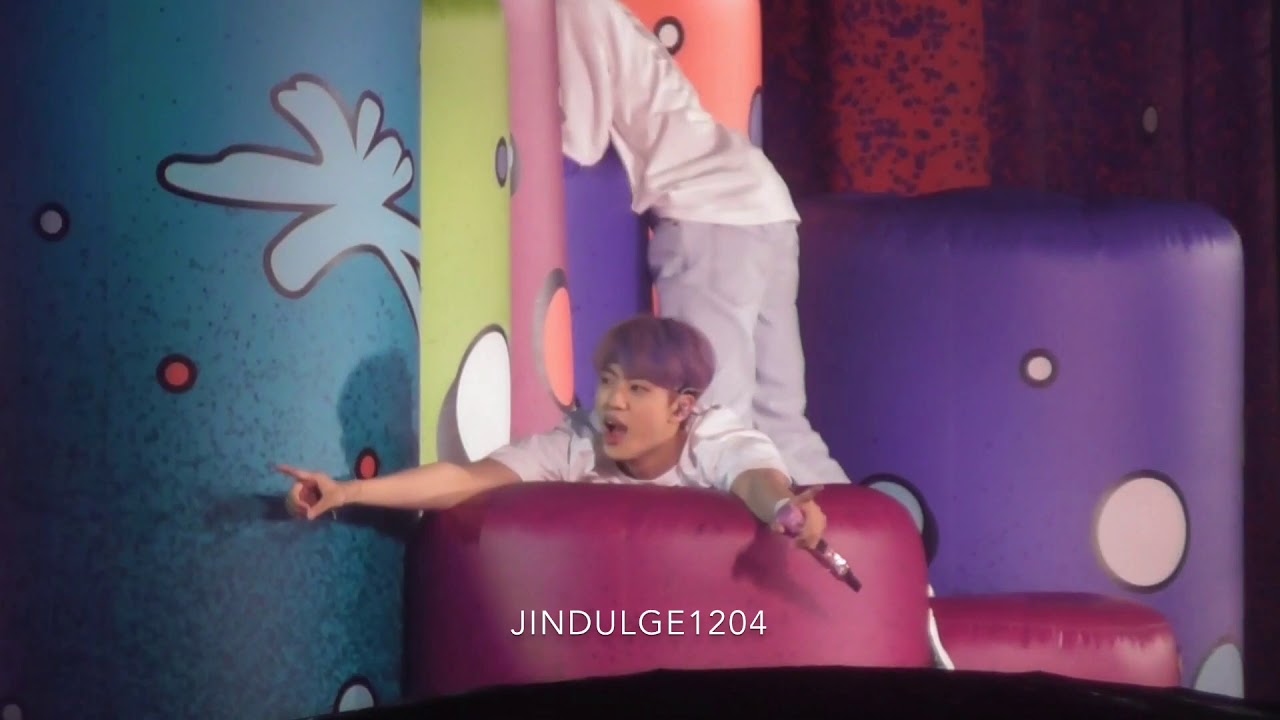 190602  BTS SYS SPEAKYOURSELF Wembley London - anpanman JIN FOCUS