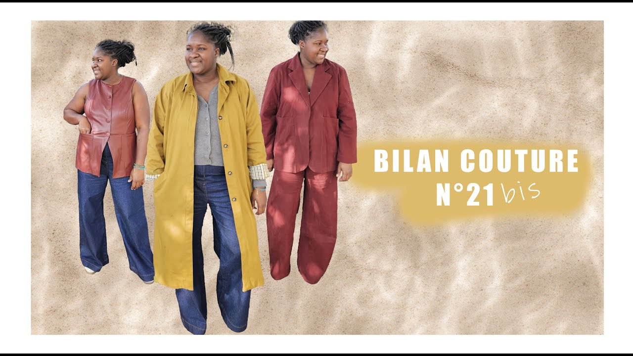Bilan couture 21 bis (la suite) - Just Patterns, Fibremood, Atelier Brunette