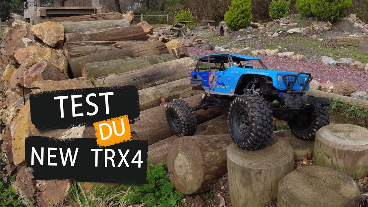 L'ancien TRX6 Traxxas devenu TRX4 en test sur la pise du Drak'Car de lessay #trx4 #trx6