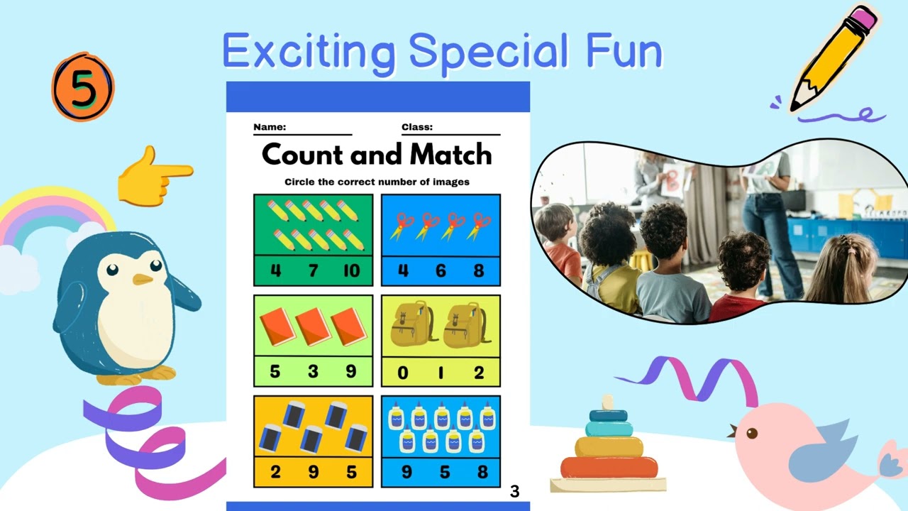 Kindergarten worksheets download from gumroad