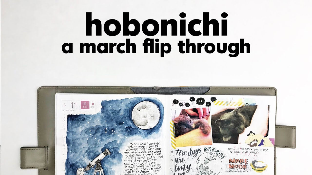 March 2018 | Hobonichi Flip Through