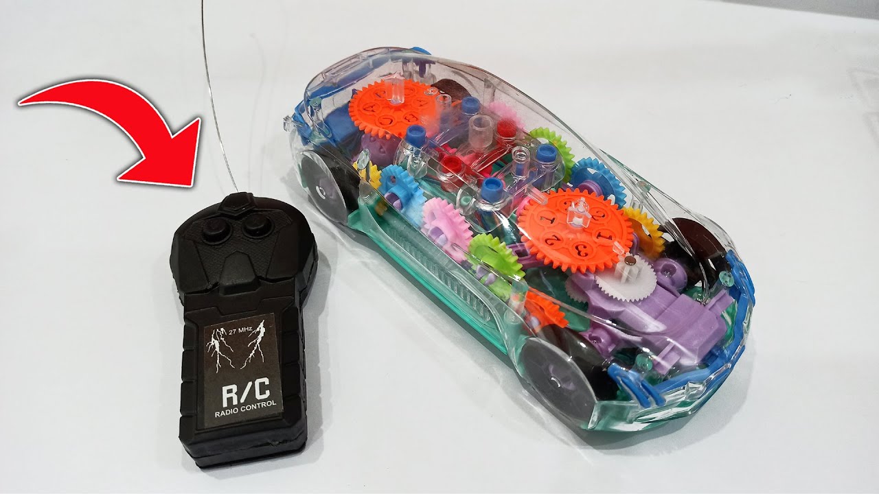 Transparent RC Car Unboxing | Remote Control Car  ABC toys