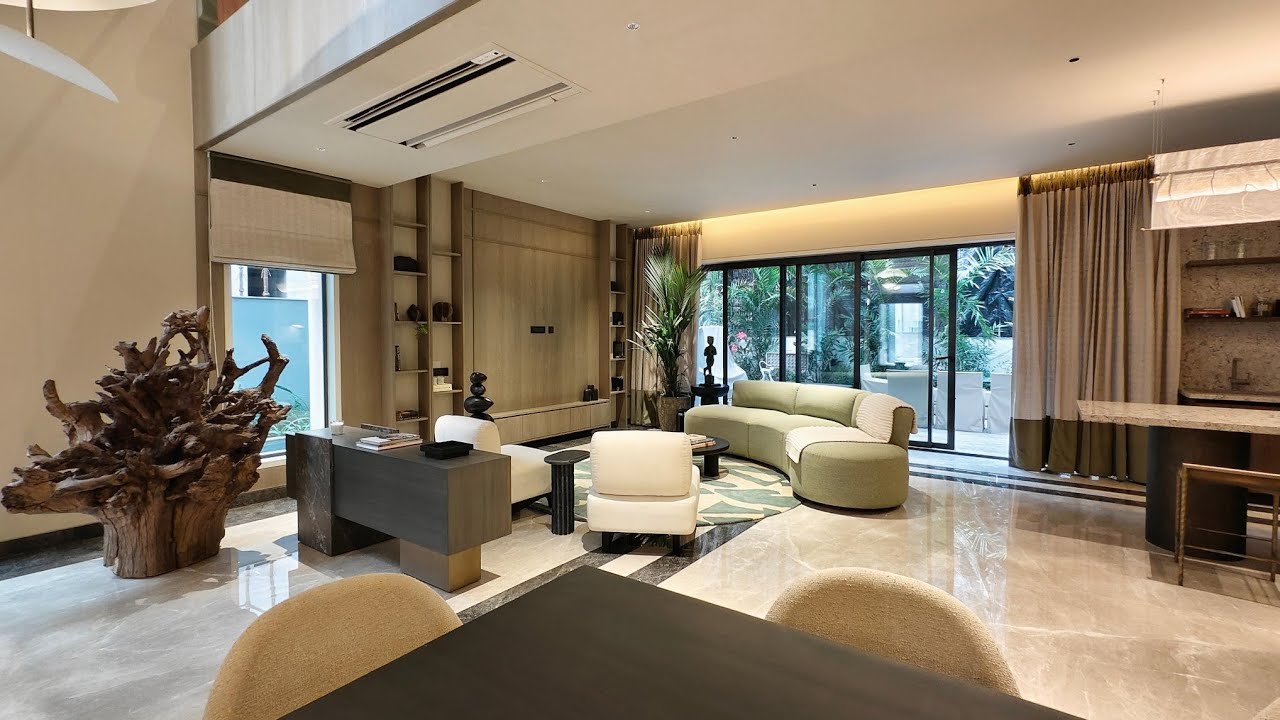 8400 SFT LUXURY TRIPLEX 5 BHK VILLA FOR SALE GATED COMMUNITY KOKAPET HYDERABAD ELIP PROPERTY