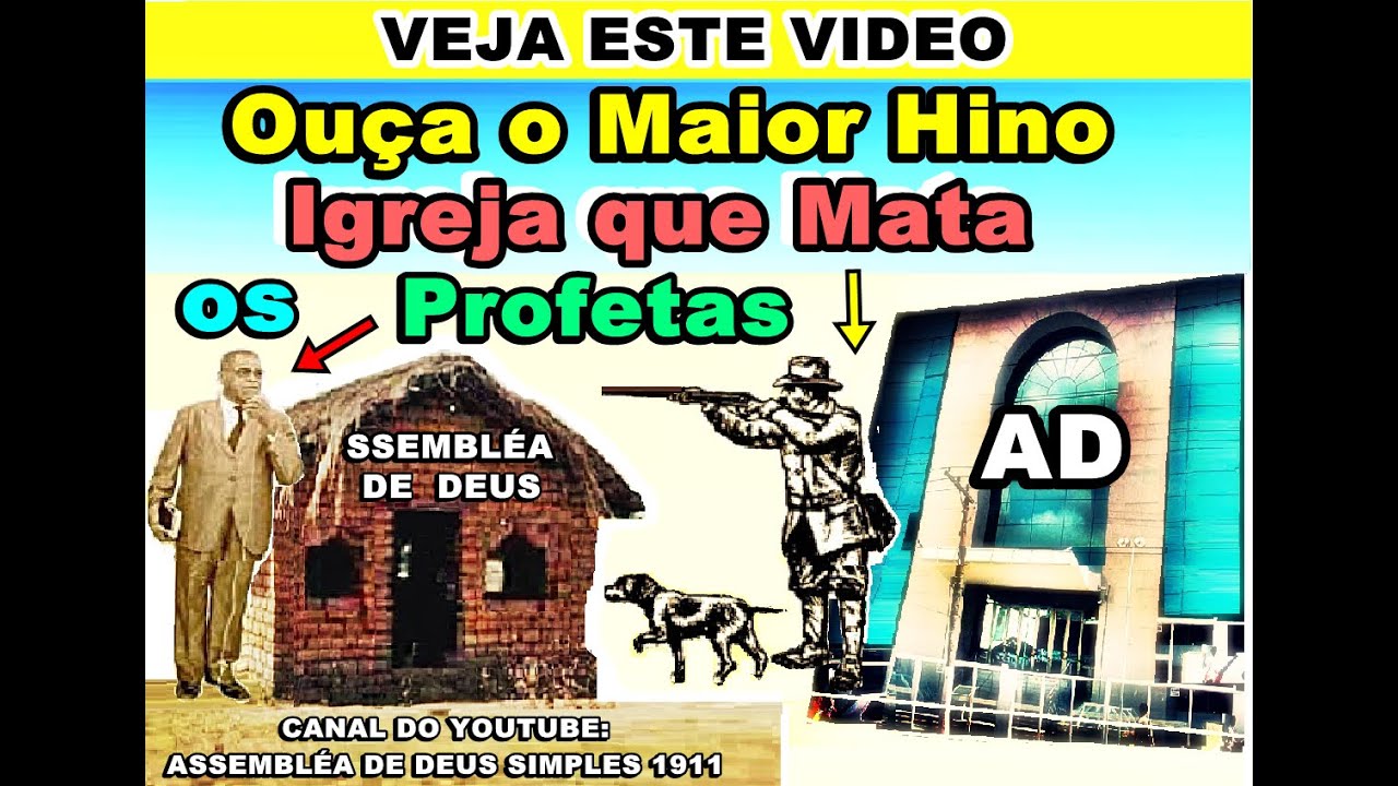 OUÇA O MAIOR HINO IGREJA QUE MATA OS PROFETA - DOUTRINA DA ASSEMBLÉIA DE DEUS ANTIGA - JOSUÉ BARBOSA