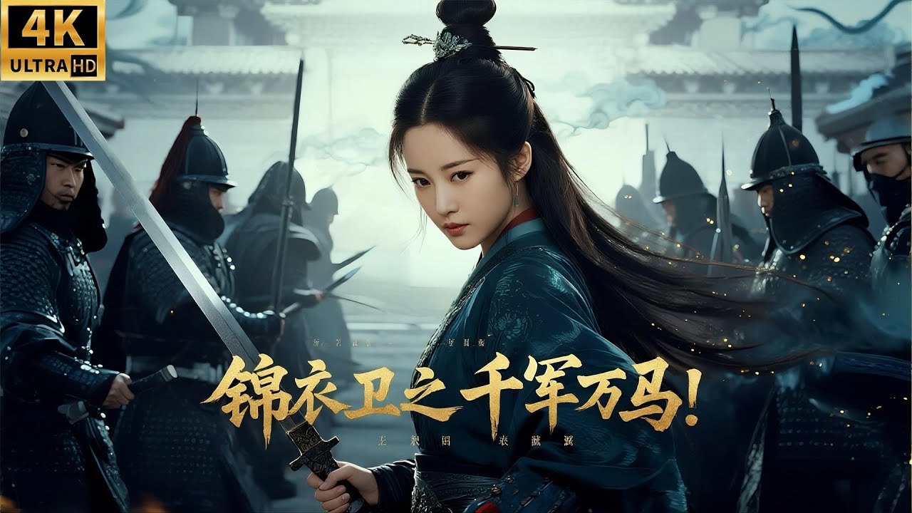 2025必看动作大片！十万黑甲锦衣卫杀入皇宫，性感少女一人横扫全部锦衣卫！#锦衣卫 #最新电视剧 #movies #许凯 #动作 #1700 #锦衣卫