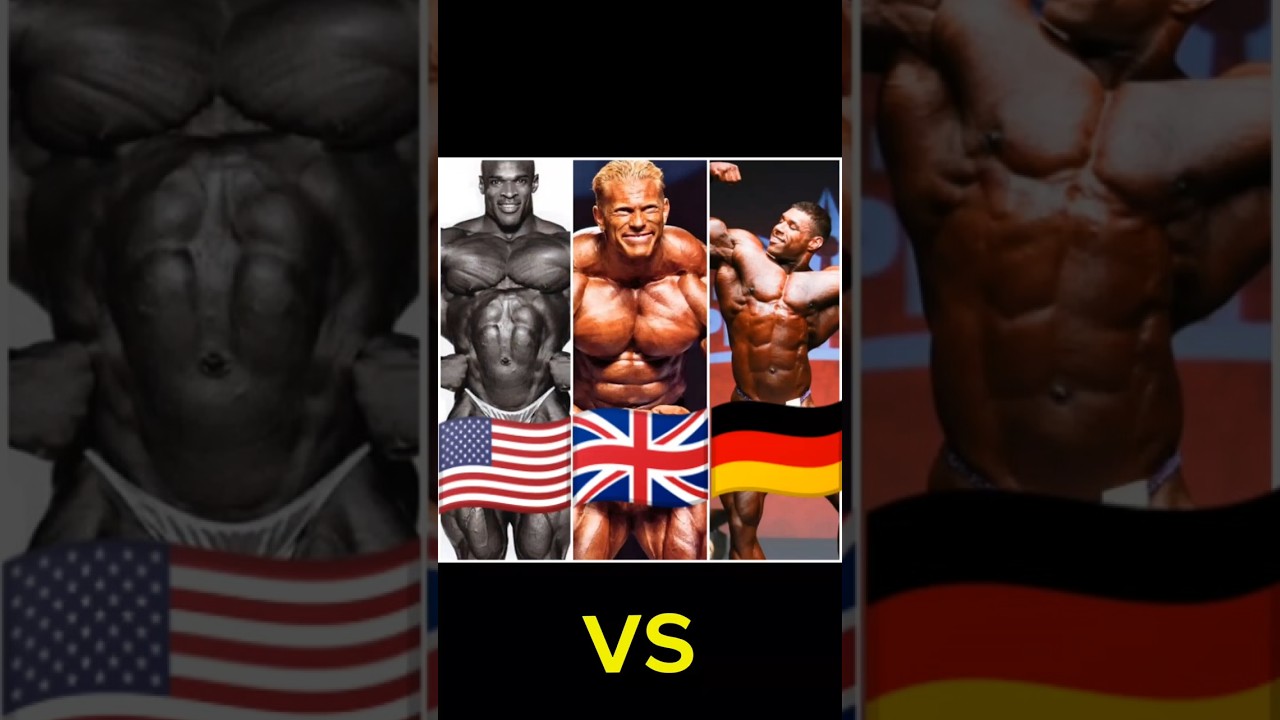 Top 9 Legendary Bodybuilders from the USA, Germany & UK | Fitness Icons of the World