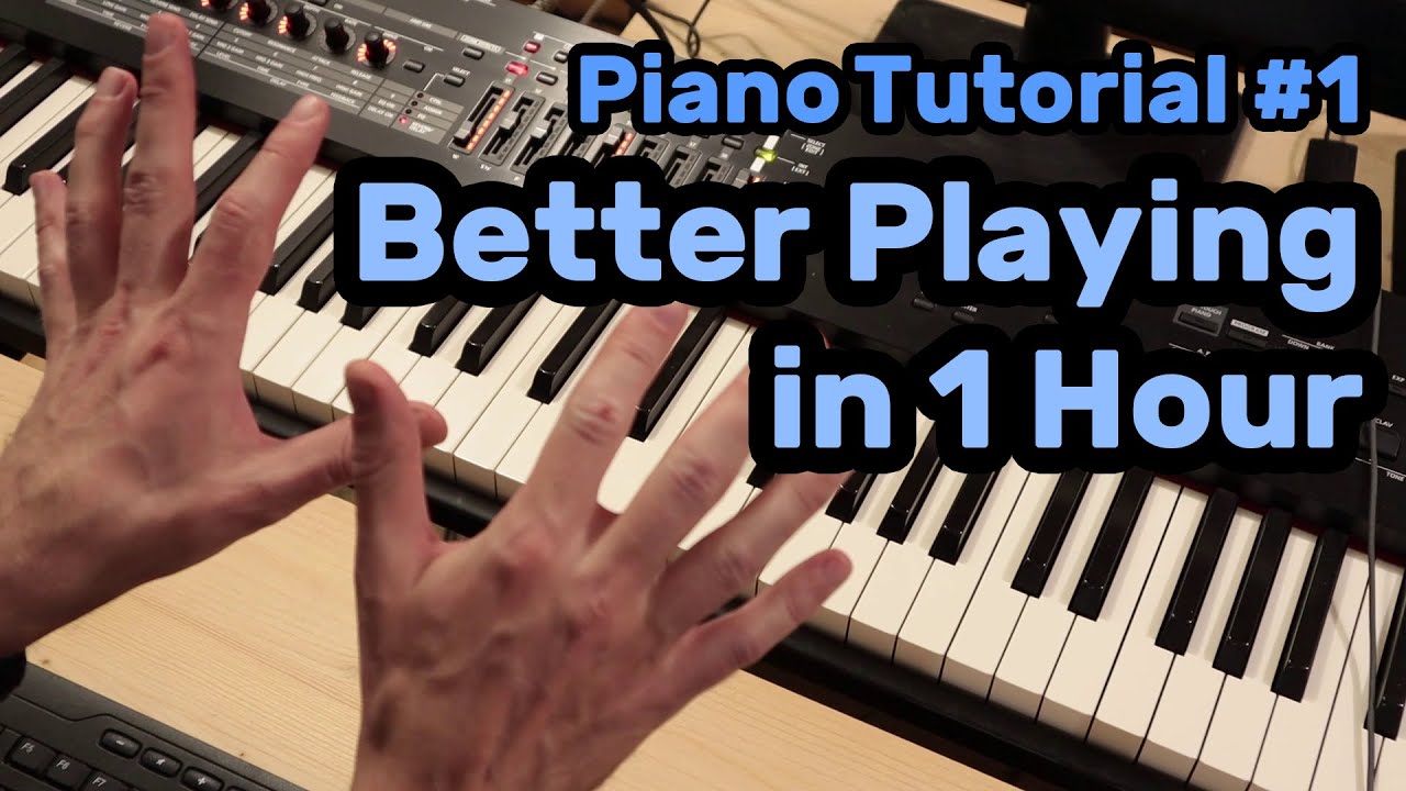 Piano Lesson #1: Learn This First: Finger Technique Basics!