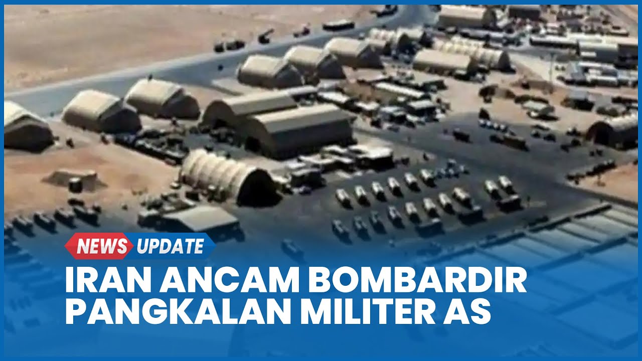 Iran Ancam Bombardir Balik Pangkalan Militer AS di Teluk Persia Jika Diserang