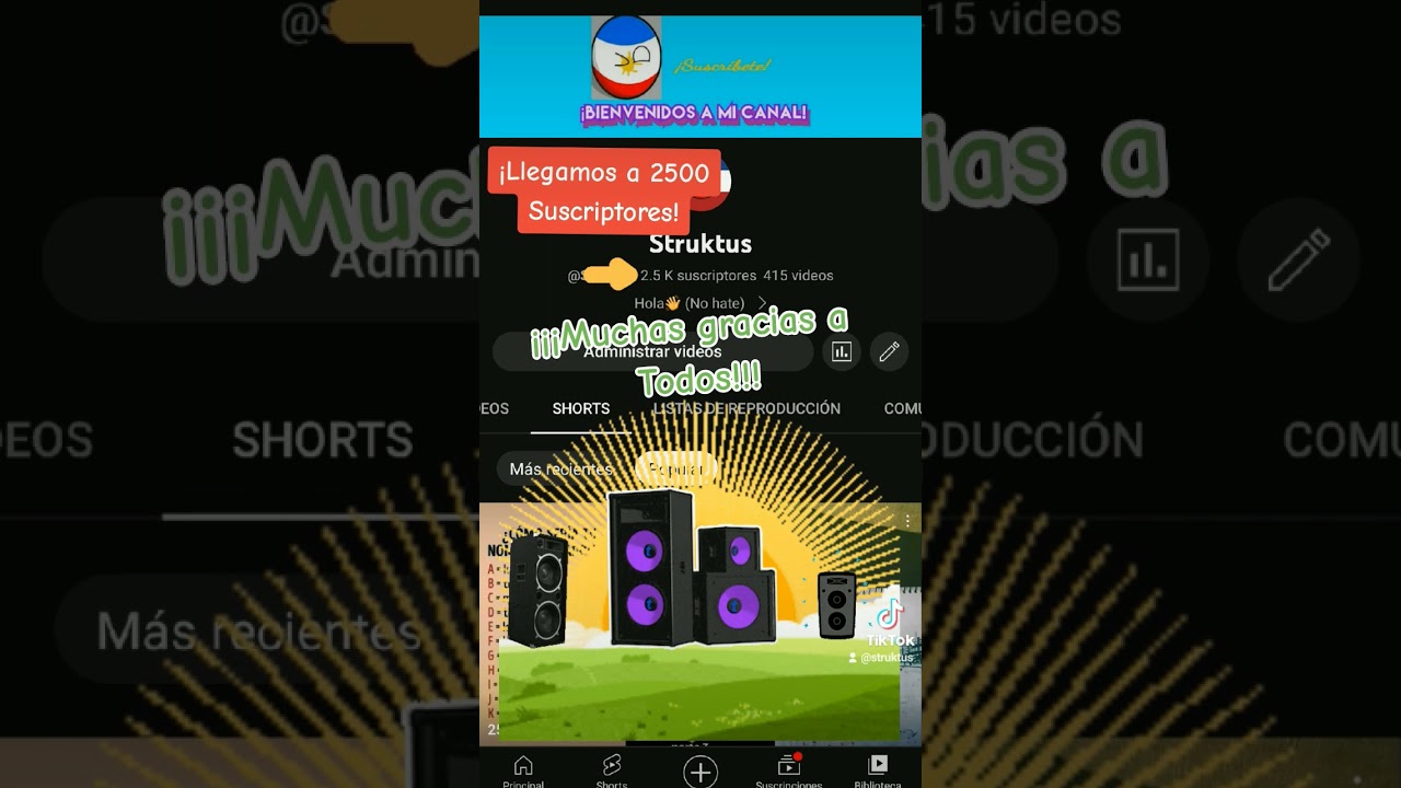 Llegamos a 2500 Suscriptores!