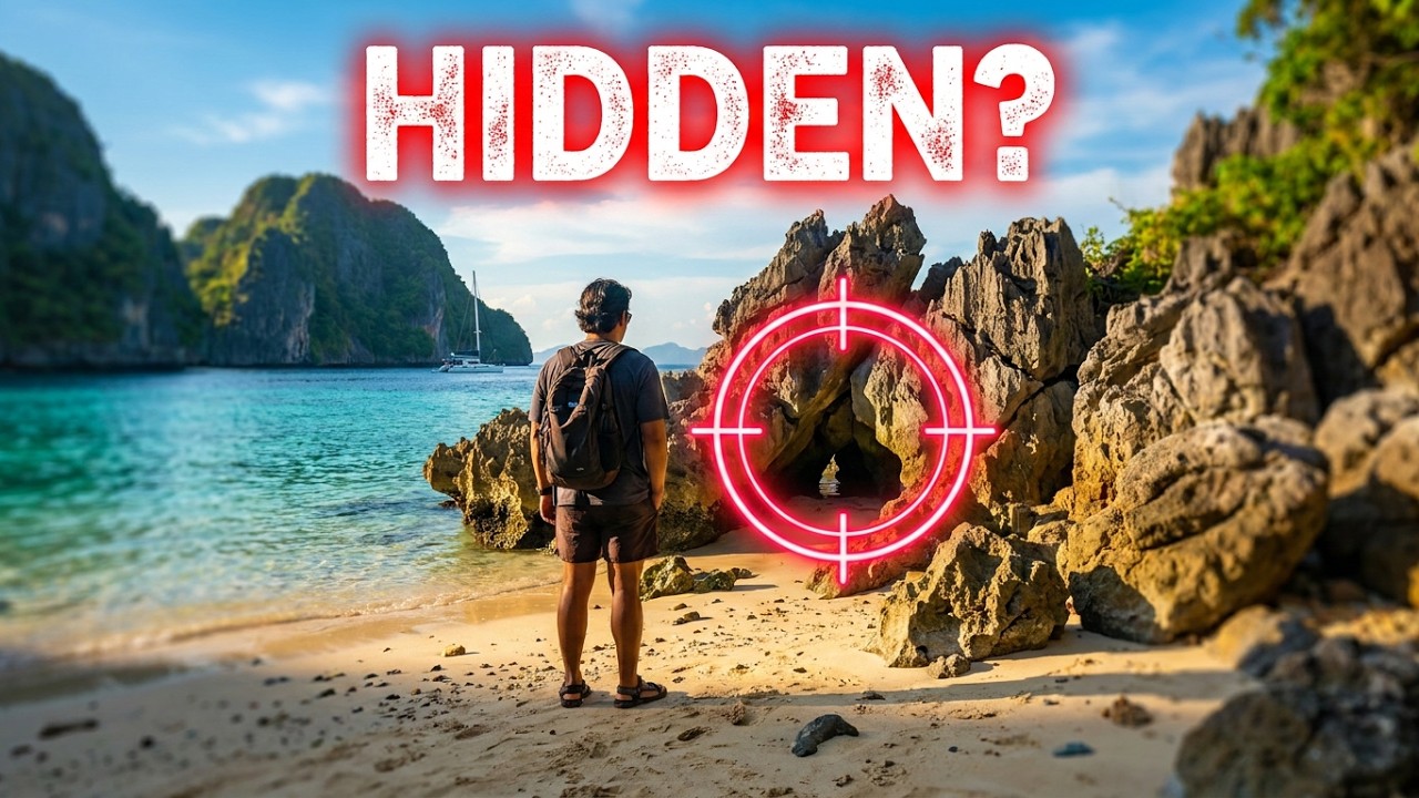 NATUKLASAN KO NA WALANG TAO SA PARTE NA ITO NG ELNIDO KAYA NAGSABIT AKO NG DUYAN #elnido #travelph