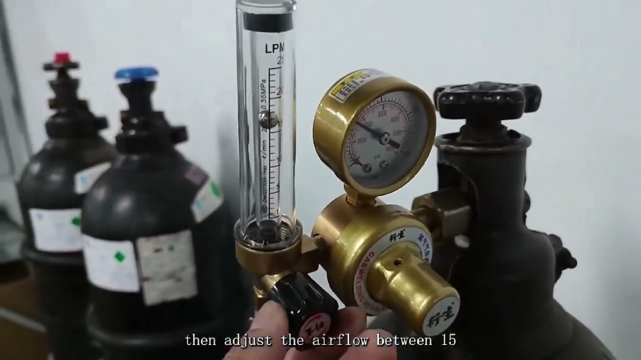 laser welding machine-1 Air Flow Adjustment