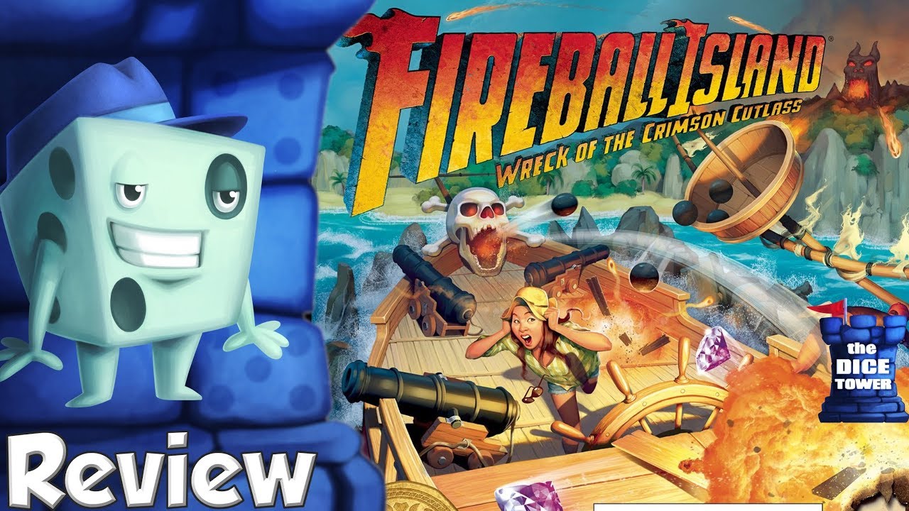 Fireball Island: Wreck of the Crimson Cutlass Review - with Tom Vasel