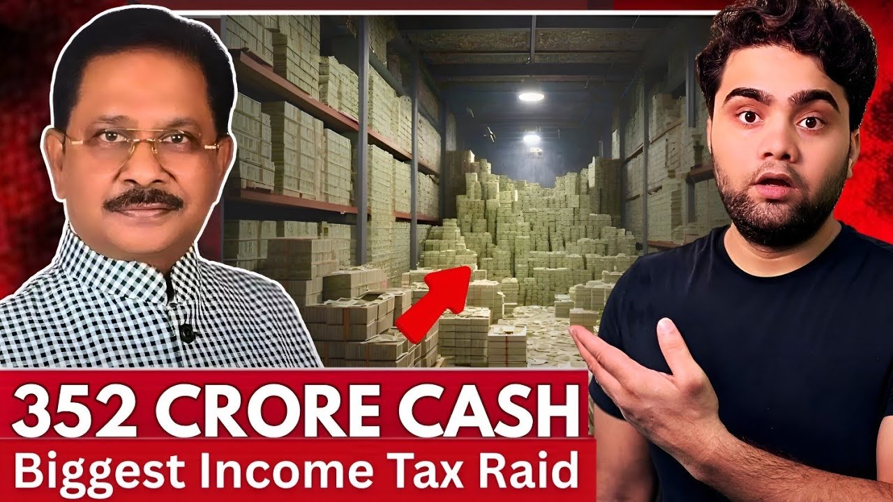 India&rsquo;s Biggest Income Tax Raid | 352 Crore Raid in Odisha | Who's Behind??