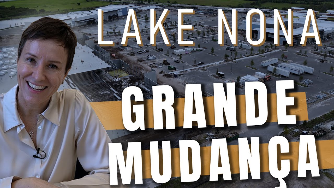 GRANDE MUDANÇA EM LAKE NONA! O que vai acontecer na região mais moderna de Orlando?