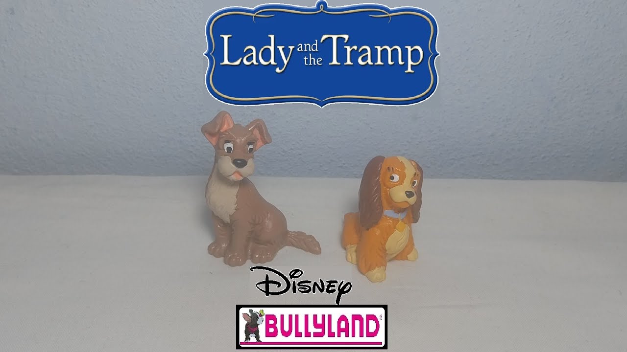 Обзор полной коллекции фигурок Bullyland Lady and the Tramp!