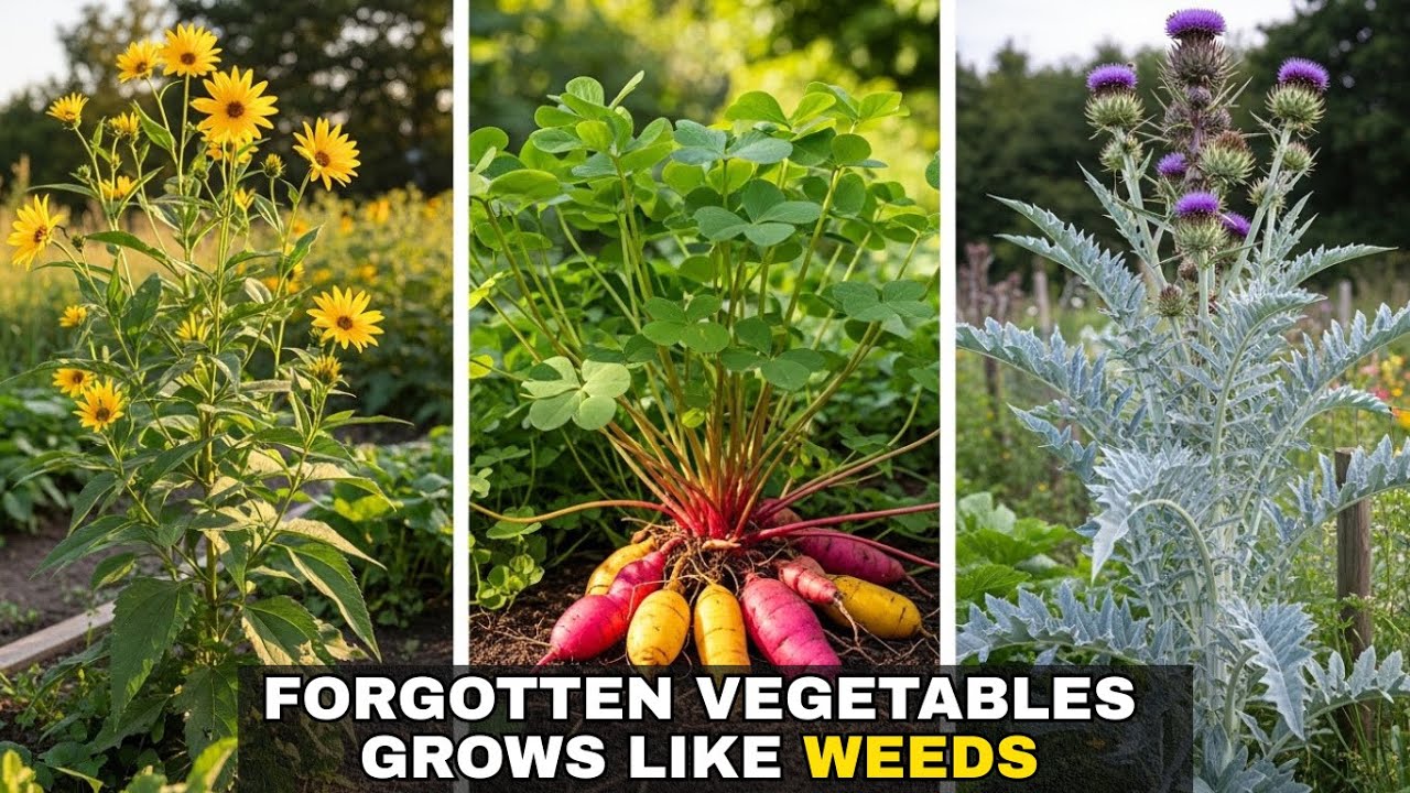 19 Forgotten Vegetables That Grow Like Weeds - The Lazy Gardener’s Goldmine 