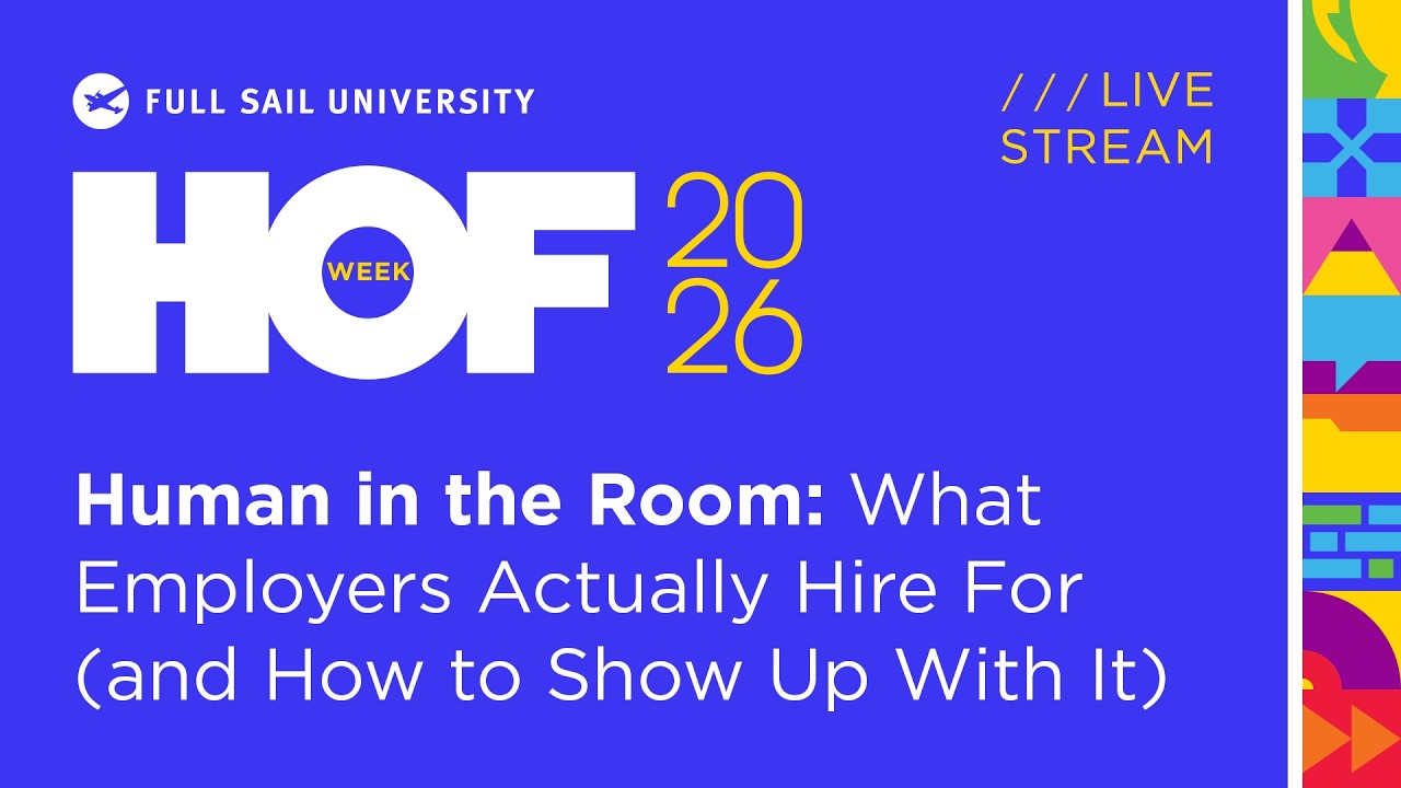 Human in the Room: What Employers Actually Hire For (and How to Show Up With It) | Full Sail