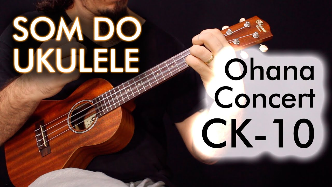 Som do Ukulele Ohana Concert CK-10