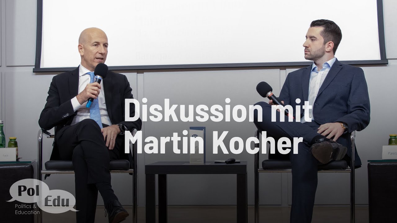 Diskussion mit Martin Kocher