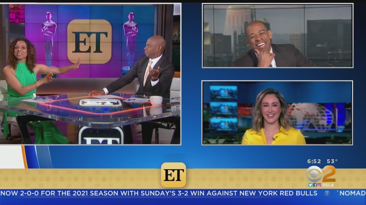 Nischelle Turner, Kevin Frazier From 'Entertainment Tonight' Drop In To Talk About Oscar Night