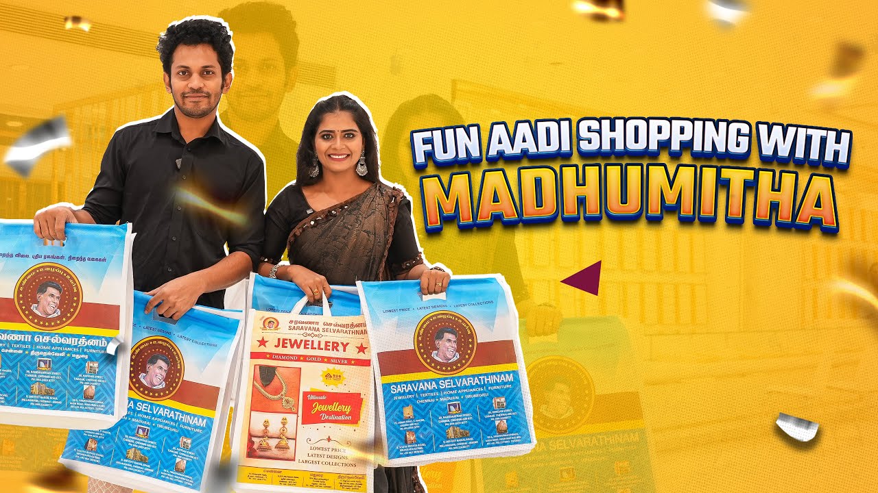 Fun aadi shopping with Madhumitha| Kuraishi Vibes